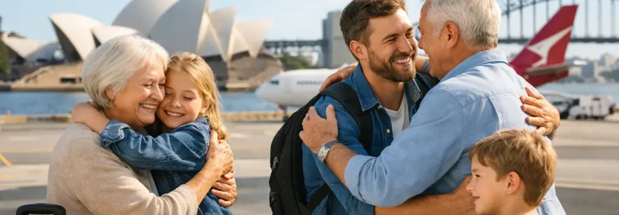 Visitor Visa Australia for Family Visit